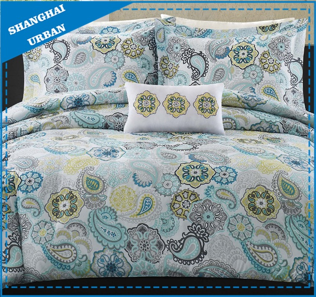3 Piece Spring Patterns Polyester Comforter Set