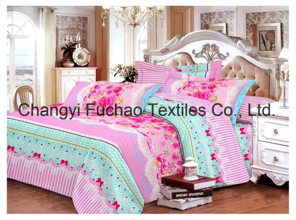 Microfiber Disperse Bedding Set 5PCS