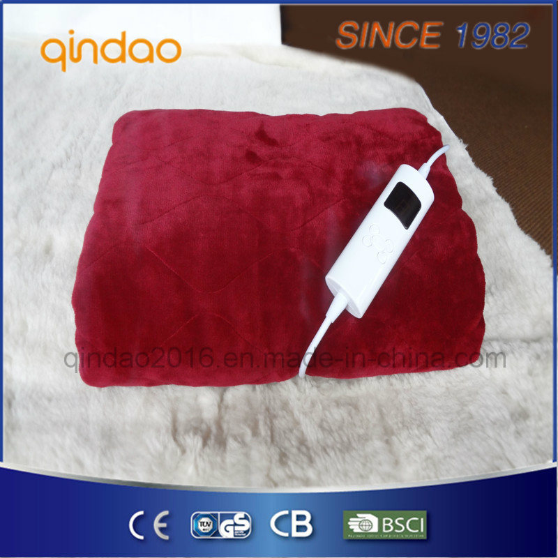 Qindao Soft Fleece Electric Over Blanket with Temperature Thermostat