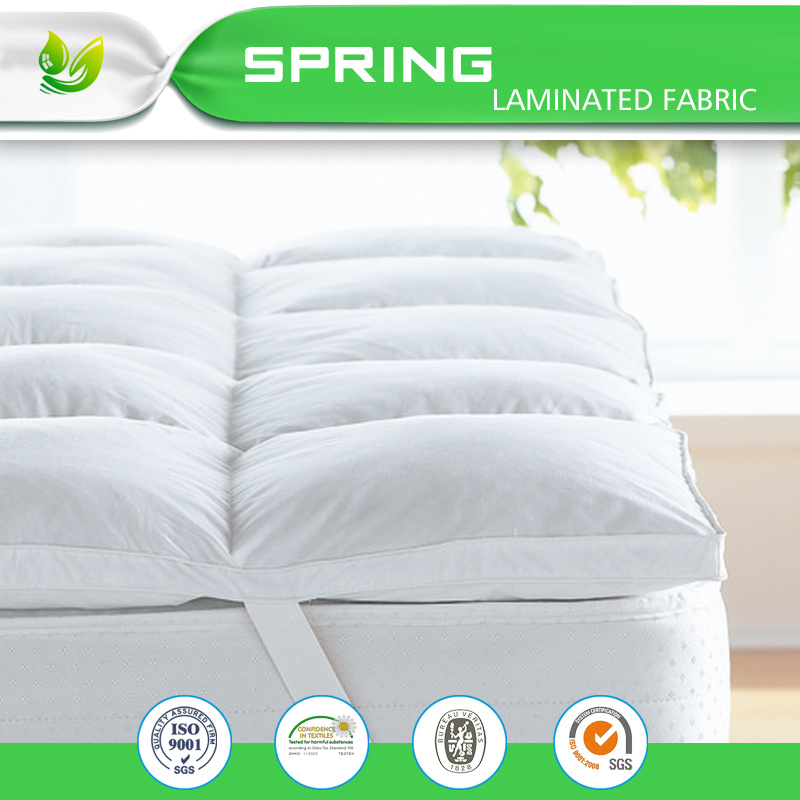 Fully Encased Bed Bug Poof Mattress Cover with Zipper