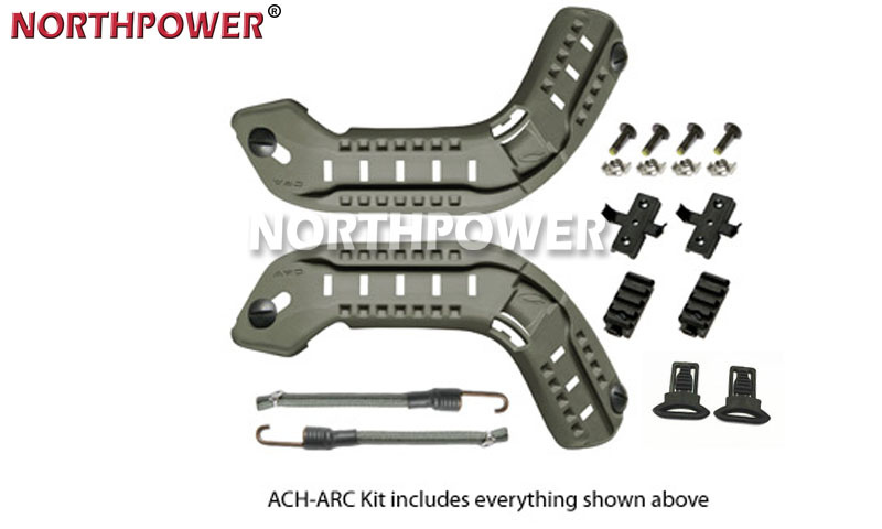 High Quality Arc Ach Mich 2001 Side Helmet Rail