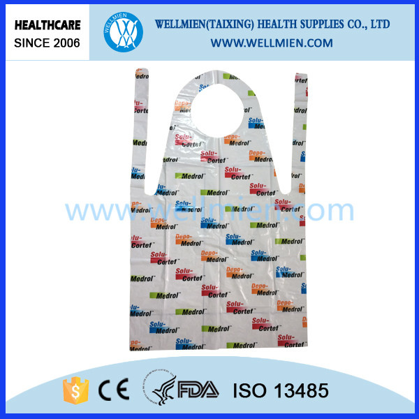 Disposable Printed PE/LDPE Apron