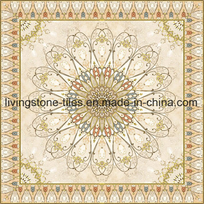 Polished Crystal Porcelain Carpet Tile for Muslim Style