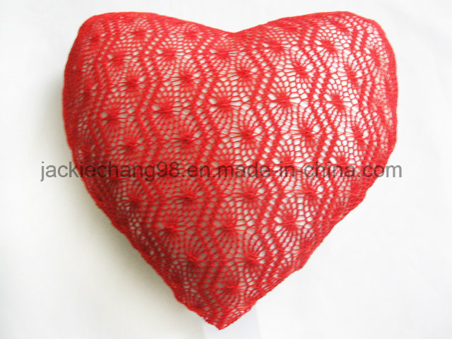Heart Design Comfort Filling Cushion