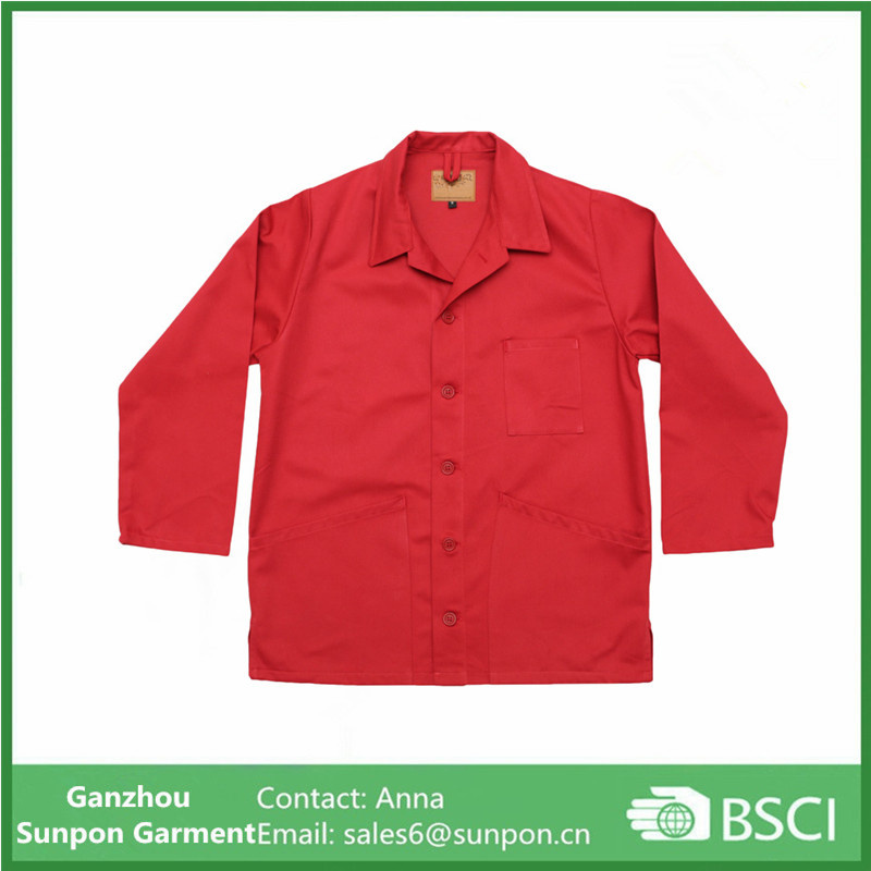 Simple Colors Breathable Work Jacket