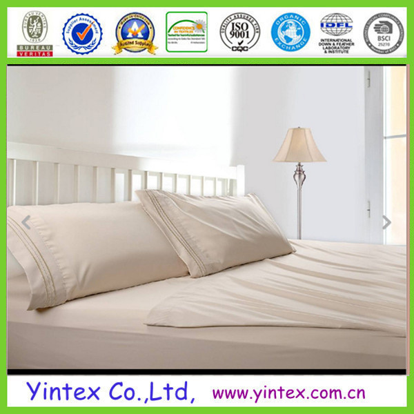 2015 New Design Home Polyester Bed Sheets (SA0214)