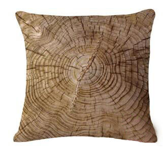 Competitive Price Cotton&Linen Bark Printing Sofa Cushion