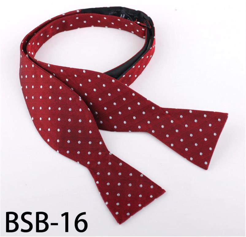 Men's Fashionable Silk /Polyester Self Bowtie (Bsb-16)