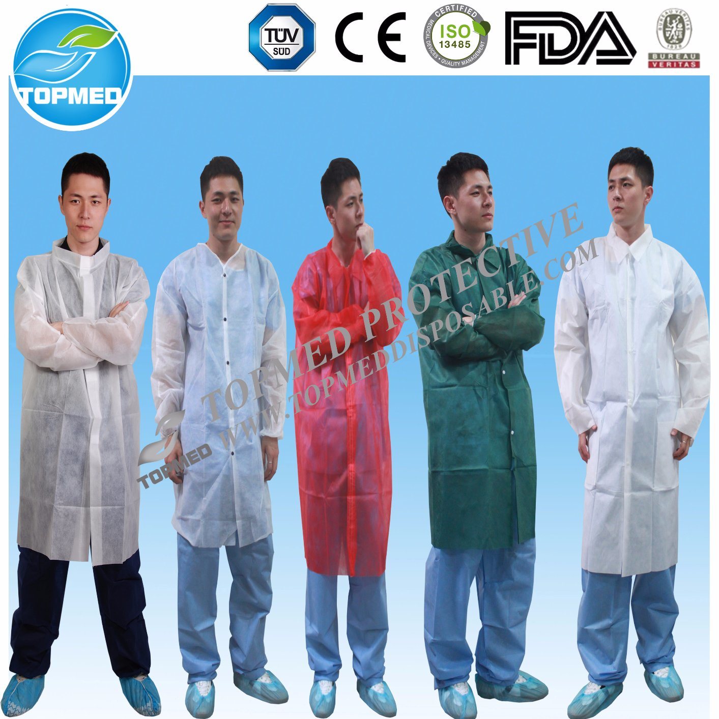 PP Uniform Doctor Coat Lab Coat