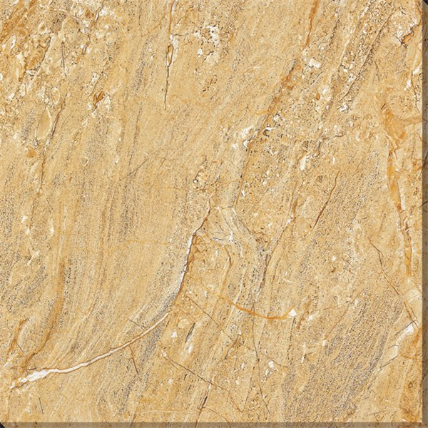 Polished Golden Crystal Porcelain Floor Carpet Tile, Glazed Tile