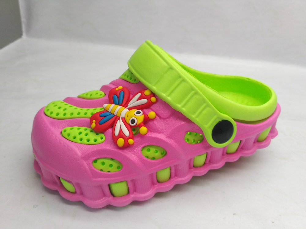 Two 2 Color EVA Shoes EVA Garden Clogs for Children