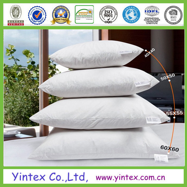 Various Sizes Cheap White Duck Down Pillow