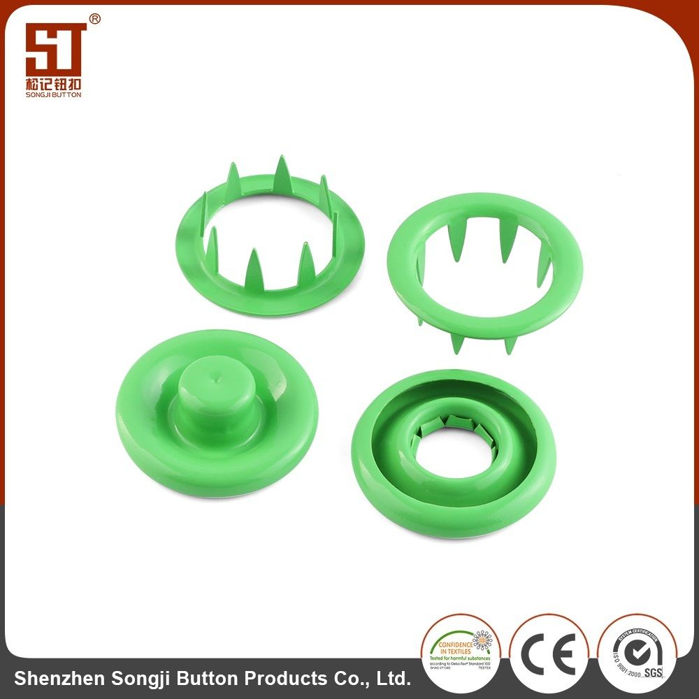 Custom Made Round Metal Prong Snap Simple Button for Jacket