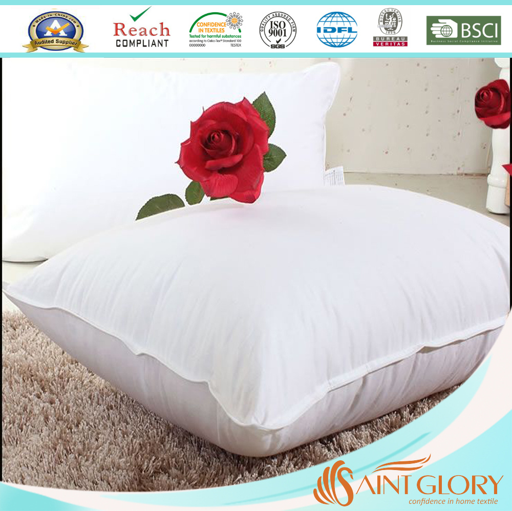 Hotel Cheap Firm Polyester Microfiber Down Alternative Pillow Cushion Inner