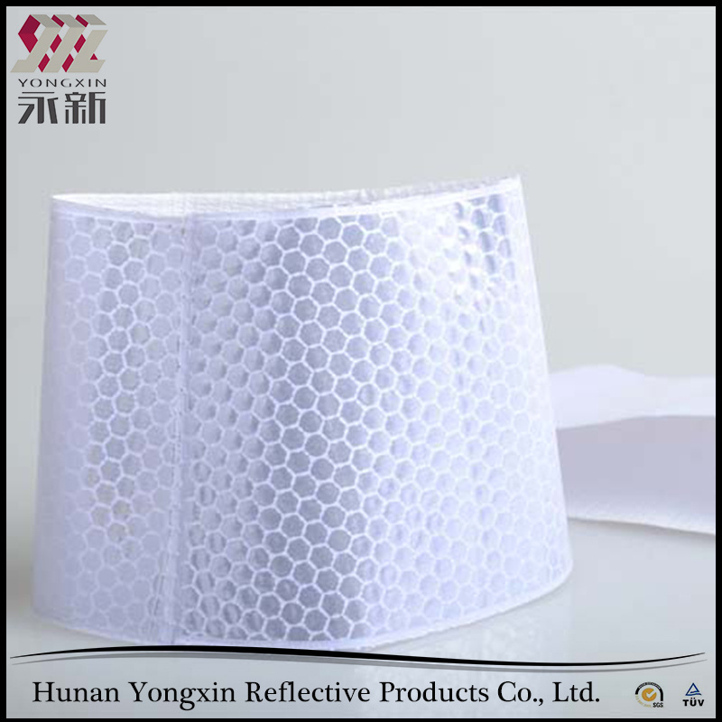 High Viz Intensity Red/White Reflective Tape for Traffic Cone