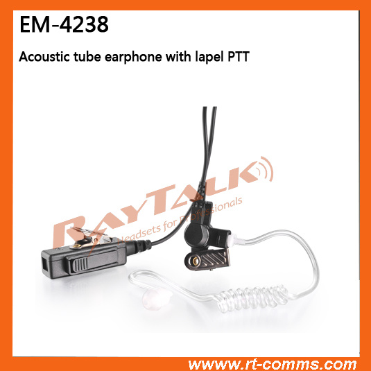Surveillance Kits Acoustic Tube Earpiece for Two Way Radio