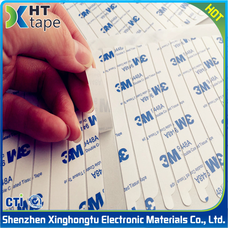 0.15mm Thickness Double Sided Tissue Tape with Adhesive 3m 9448A