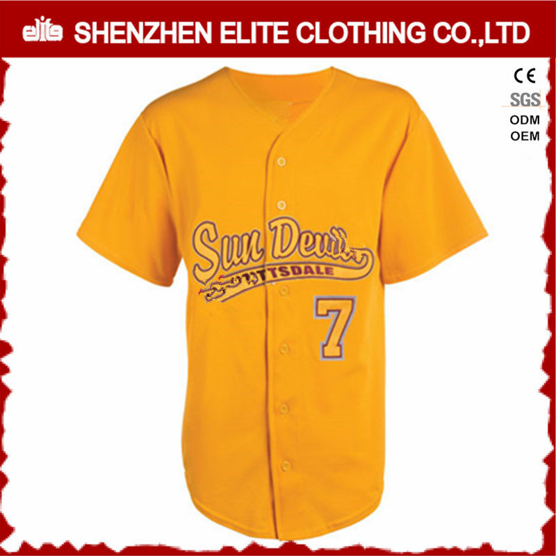 Wholesale Hot Selling Cheap Baseball Uniforms Sublimation (ELTBJI-7)