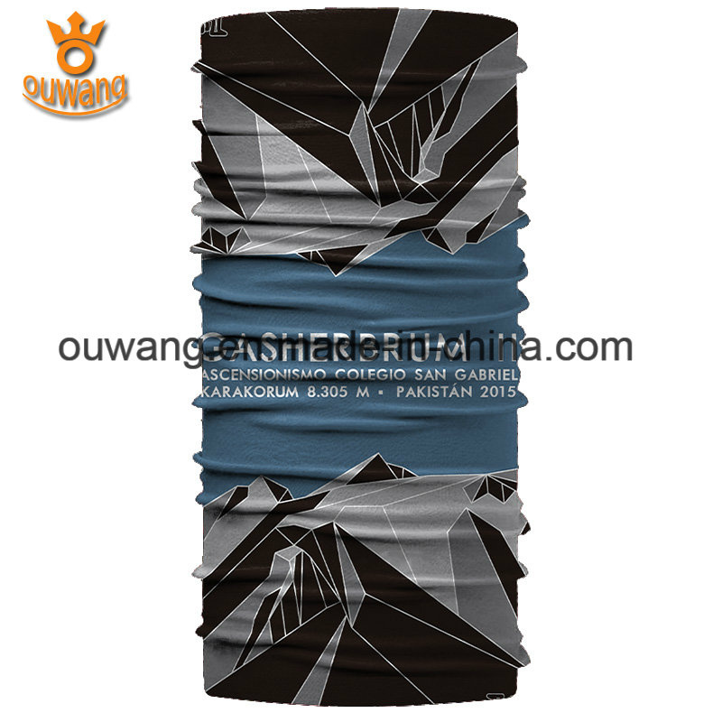 Sublimation Printing Seamless Custom Logo Bandana