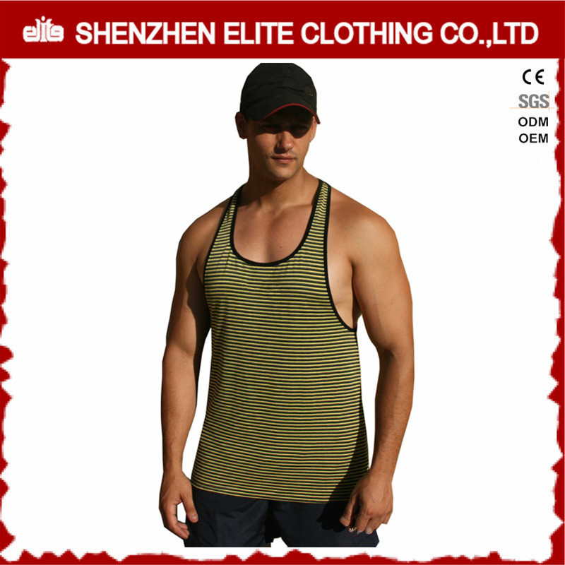 Men Custom Wrestling Weight Lifting Muscle Singlets (ELTMBJ-624)