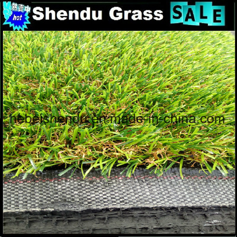 Anti-UV PE Material 23mm Artificial Grass Carpet