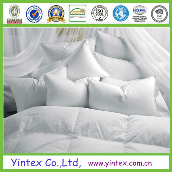 Cheap White Goose/Duck Feather Down Pillow