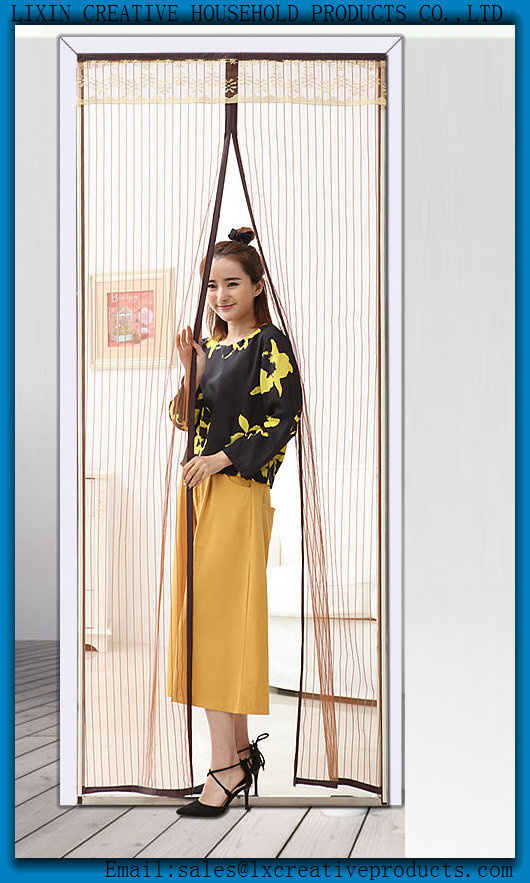 Automatically Closing Magnetic Door Screen Magnetic Door Curtain Magnetic Insect Screen