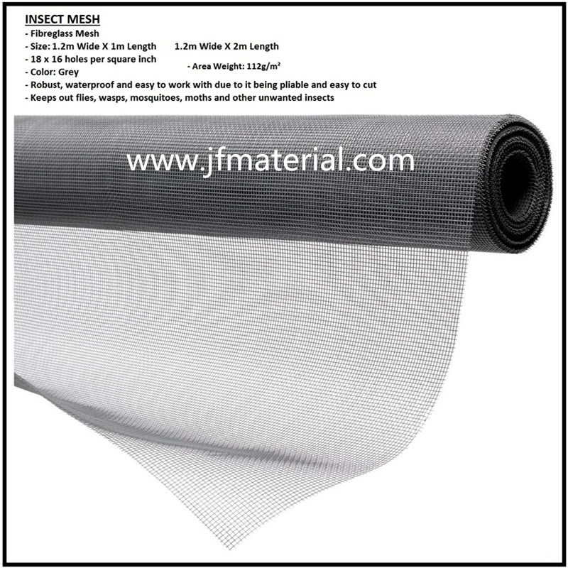 Gray Color Invisible Insect Window Screen Fly Mesh Mosquito Screen