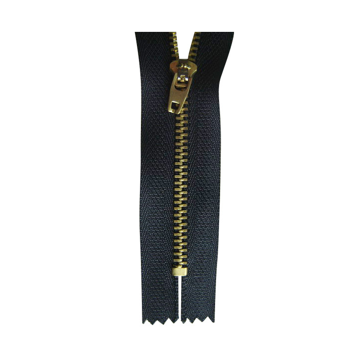 5# Brass Zipper with Golden Teeth (SZ-006)