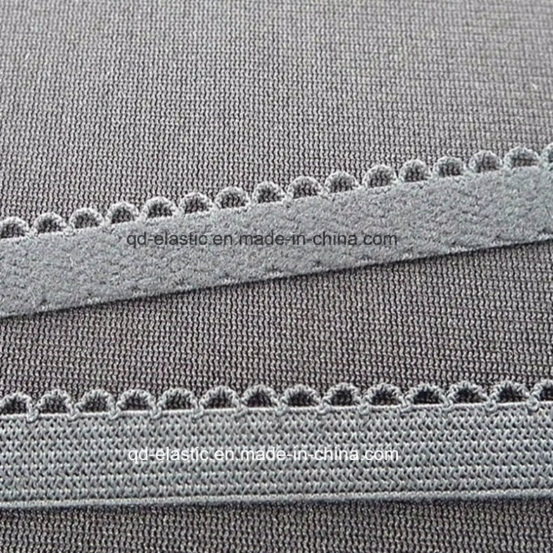 10mm Plush Back Picot Edge Lace Elastic Fringe