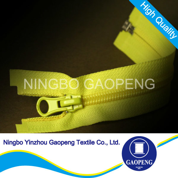 Open End Nylon Zipper for Clothing/Garment/Shoes/Bag/Case