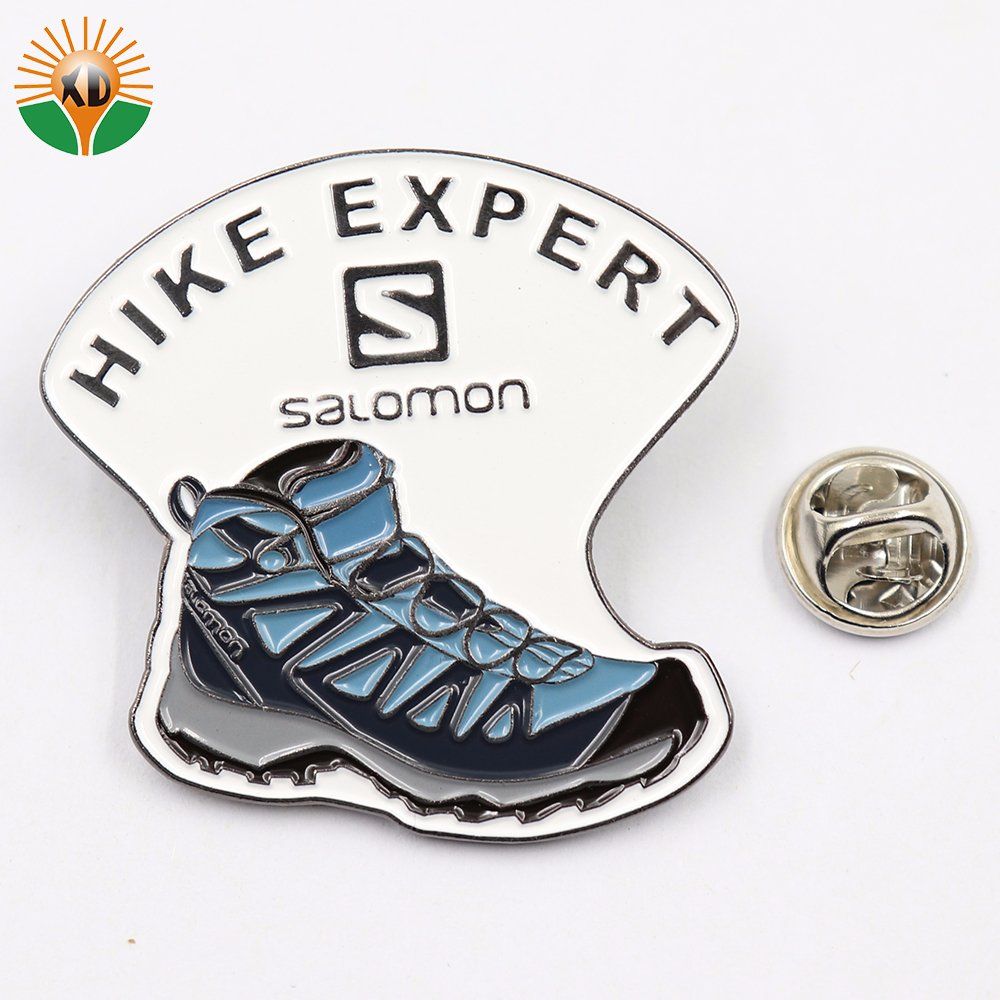 Custom Silver Color Soft Enamel Events Badges