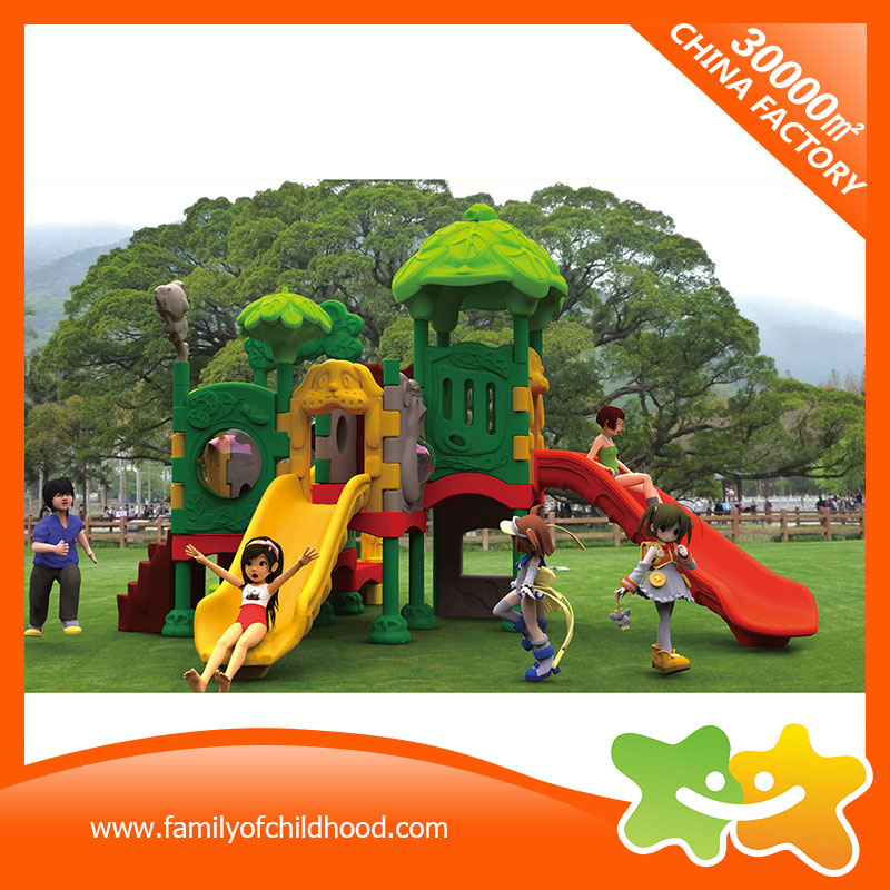 Mini Forest Theme Amusement Park Equipment Slides for Sale