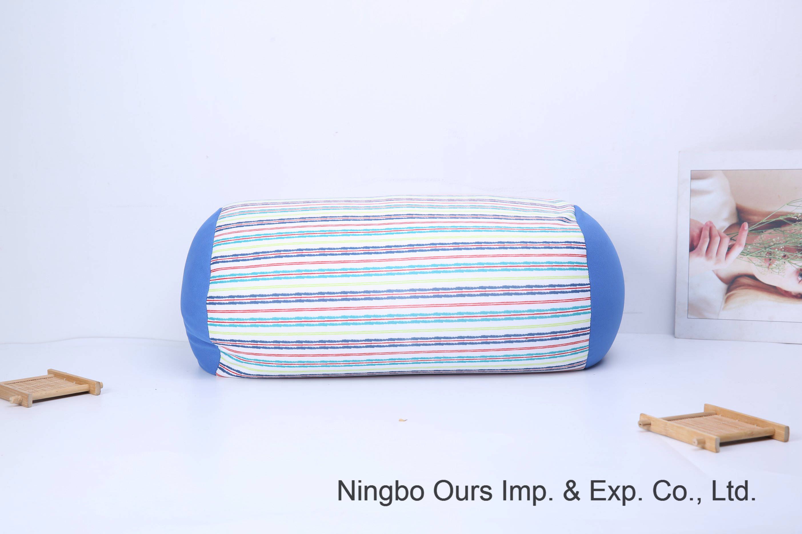 Wholesale Chinese Supplier Foam Particle Cylinder Decorative Cushion & Nap Pillow