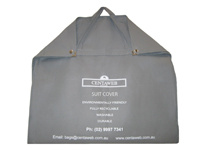 PP Non Woven/PEVA/PVC Garment Bag with Metal Button