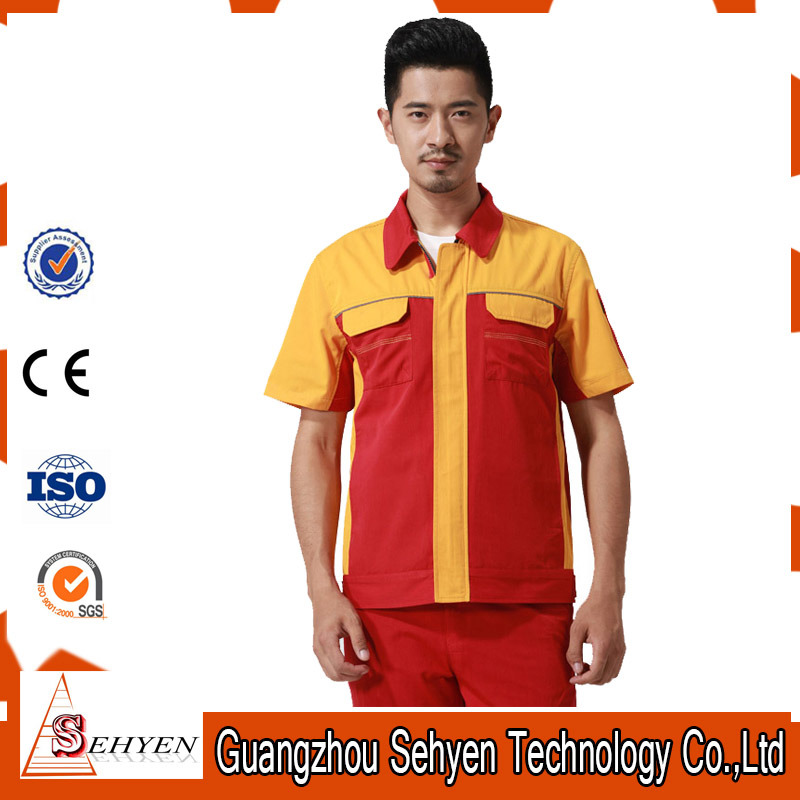 Unisex Factory Worker Wear of 65% Polyester and 35% Cotton