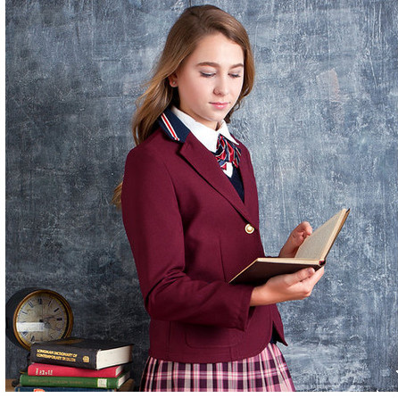 2014 School Uniform for Girls in New Style