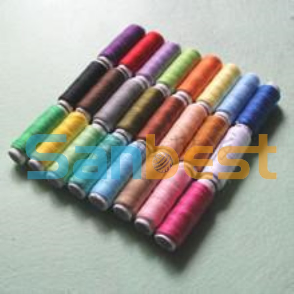 Colorful Sewing Thread on Small Reels with High Quality