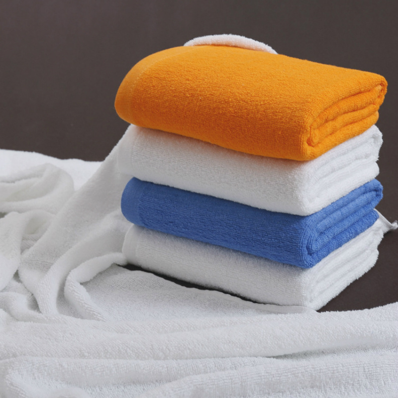 China Supplier Economy Custom Cotton Colorful Bath Towel