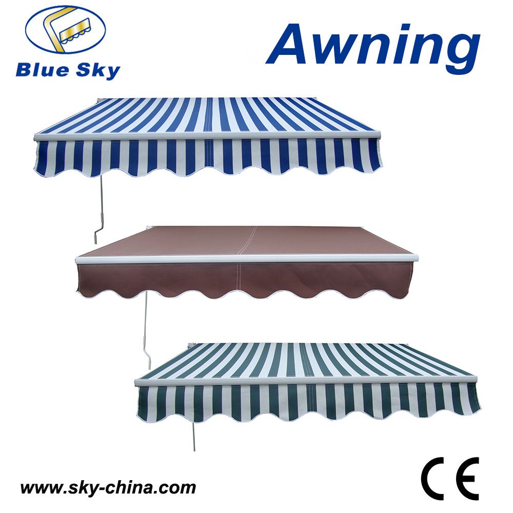 Economic Garden Prefab Remote Control Retractable Awning (B2100)