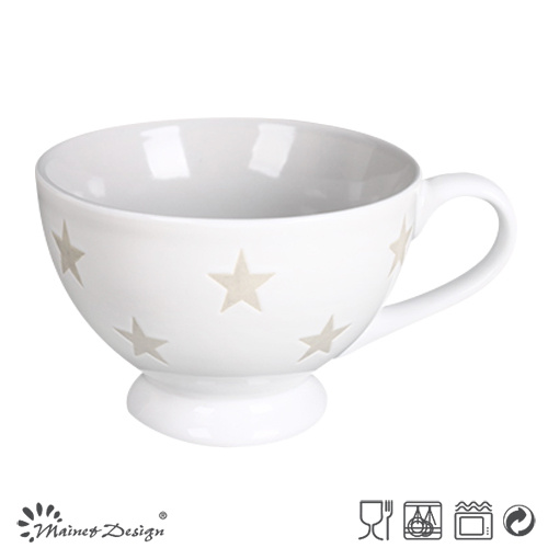 12oz Soup Mug with Star Design