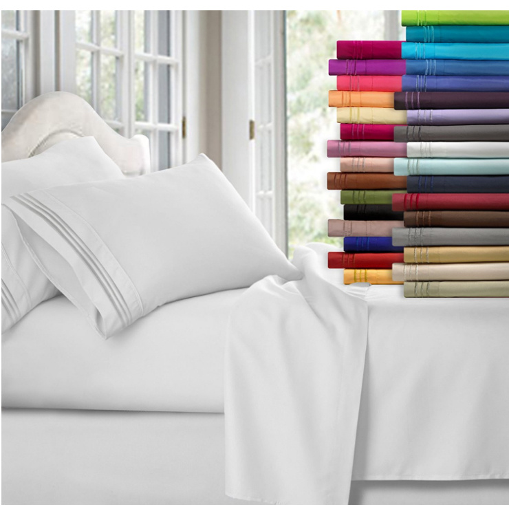 1800 Series Brushed Microfiber Polyester Bedding Set