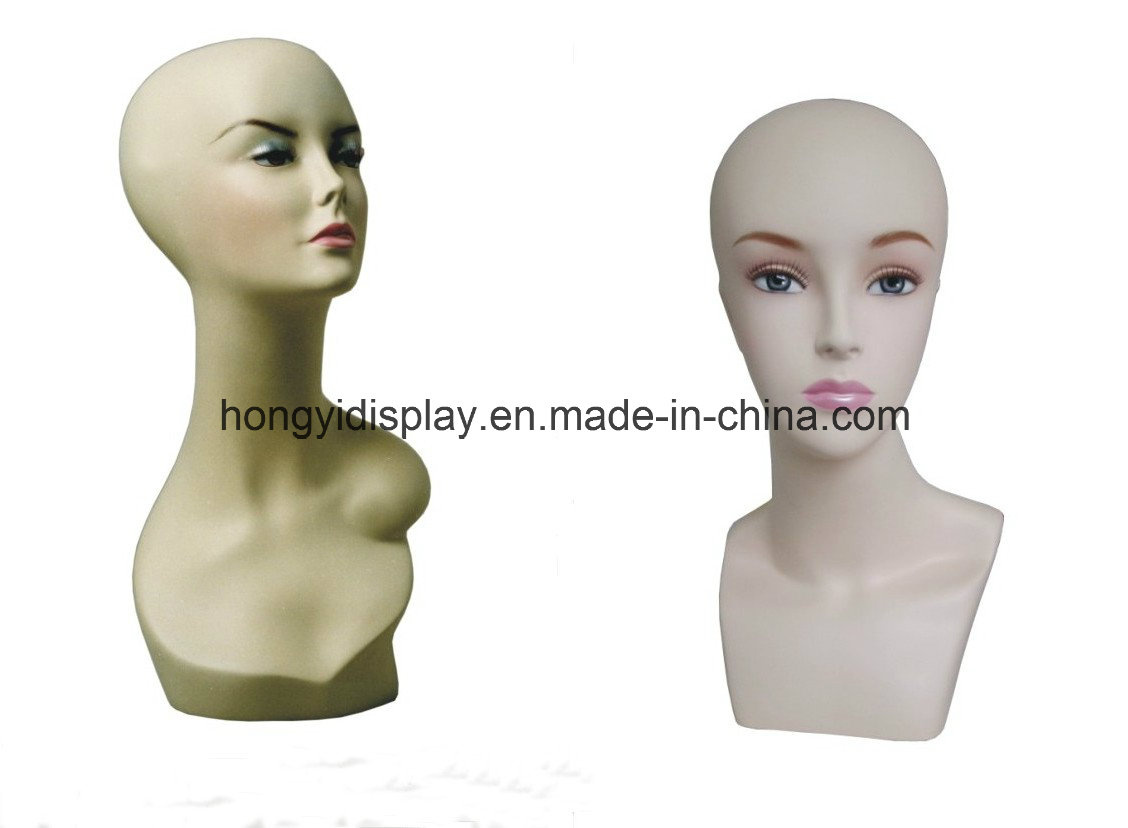 Ladies Head Mannequins for Shopfront Display