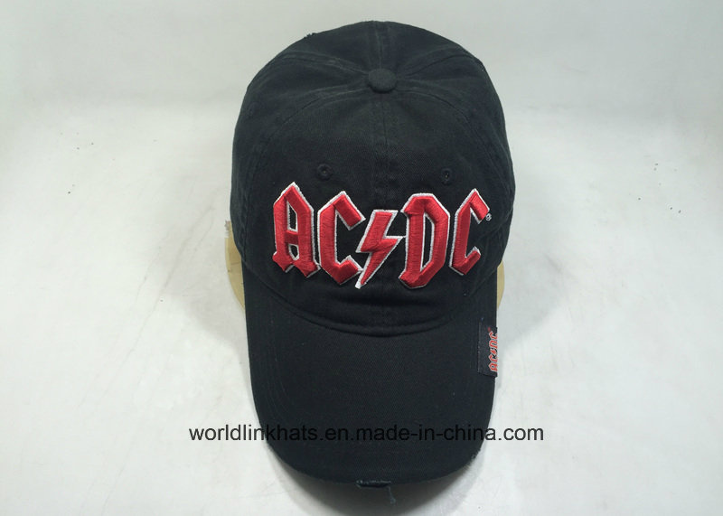 Embroidery Distressed Dad Hat Custom Worn out Baseball Cap