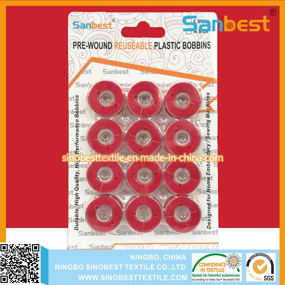 Portable Pre-Wound Bobbins Thread