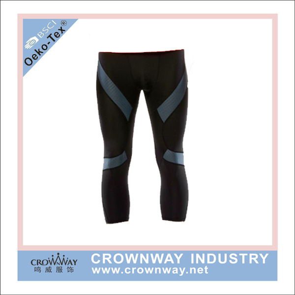 Wholesale Custom Design Running Tights Men