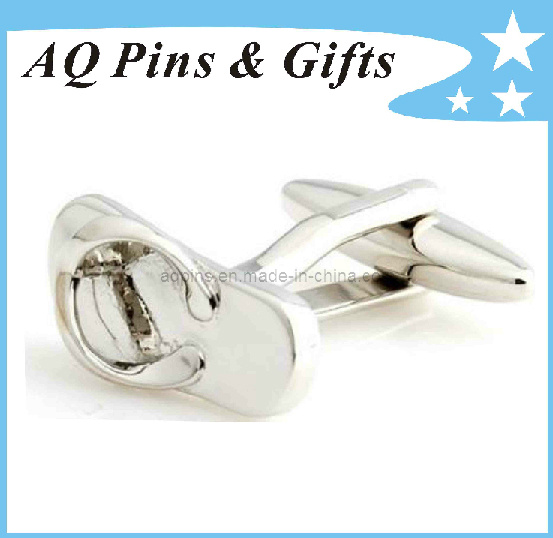 Cuff Links with Shoe Shape