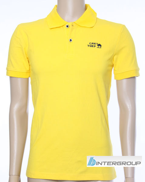 Men's Polo Shirts with Embroidery Logo, Pique Cotton