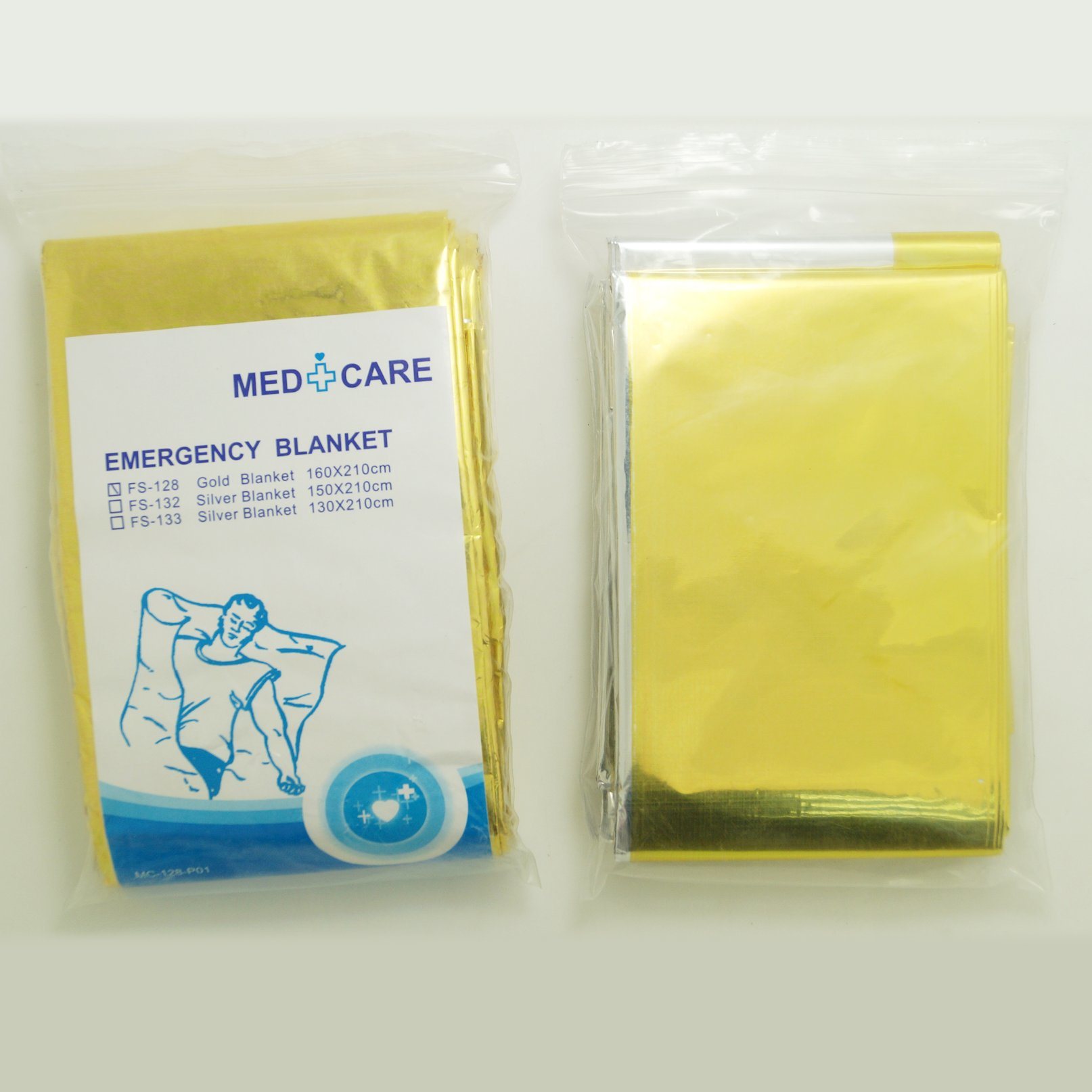 Non-Stretch Polyester Reflecting Keep Body Warm Waterproof Emergency Blanket
