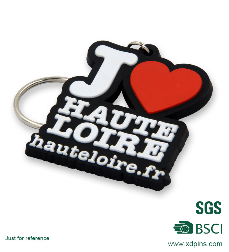 Factory New Design PVC Custom Keychain for Advertising Promotion Gift